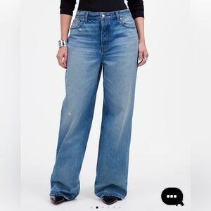 Curvy Low Slung Baggy Jeans